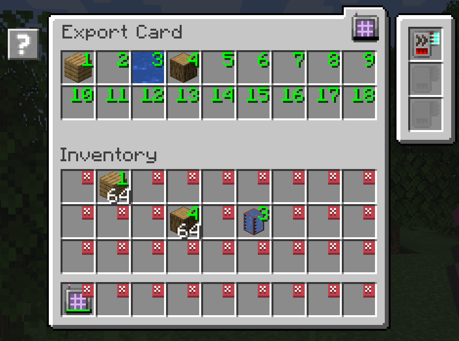 Export Card