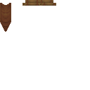 Large Brown Plain Banner