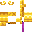 Gold Candlestick Magenta