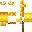 Tall Gold Candlestick Brown