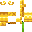 Tall Gold Candlestick Lime