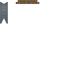 Large Gray Plain Banner