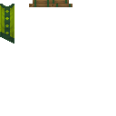 Large Green Pattern Banner