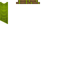 Large Green Plain Banner