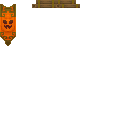 Large Orange Pattern Banner