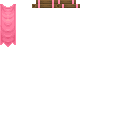 Large Pink Plain Banner