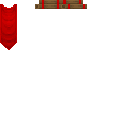 Large Red Plain Banner