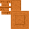 Red Sandstone Greek Pillar