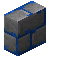 Lapis Ore Brick Vertical Slab