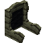 Black Skyroot Fancy Seat Back
