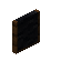 Black Dark Oak Flat Seat Back