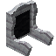 Black Fungyss Fancy Seat Back