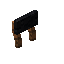 Black Dark Raised Seat Back