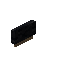 Black Twilight Oak Small Seat Back