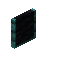 Black Warped Flat Seat Back