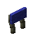 Blue Skyroot Raised Seat Back