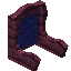 Blue Crimson Fancy Seat Back