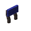 Blue Dead Raised Seat Back