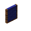Blue Dark Flat Seat Back