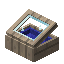 Blue Mining Display Case