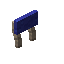 Blue Mining Raised Seat Back