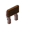 Brown Cherry Raised Seat Back