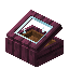 Brown Crimson Display Case