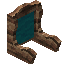 Cyan Fir Fancy Seat Back