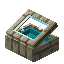 Cyan Pine Display Case