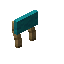 Cyan Oak Raised Seat Back