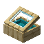 Cyan Palm Display Case