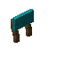 Cyan Spruce Raised Seat Back