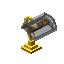 Gray Fancy Gold Lamp