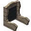 Gray Mining Fancy Seat Back