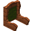 Green Acacia Fancy Seat Back