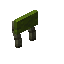 Green Skyroot Raised Seat Back