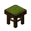 Green Dark Oak Seat