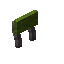 Green Northland Raised Seat Back
