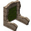 Green Larch Fancy Seat Back