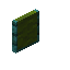 Green Warped Flat Seat Back