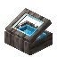 Light Blue Maple Display Case