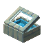 Light Blue Spirit Display Case
