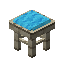 Light Blue Willow Seat