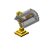 Light Gray Fancy Gold Lamp