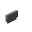 Light Gray Mauve Small Seat Back