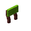 Lime Mangrove Raised Seat Back