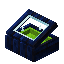 Lime Cobalt Display Case