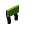 Lime Cobalt Raised Seat Back
