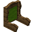 Lime Spruce Fancy Seat Back