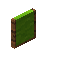 Lime Dark Flat Seat Back